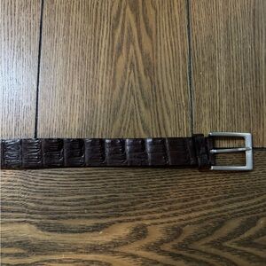 Marc Laurent by Erreghe, Genuine Crocodile Leather Belt